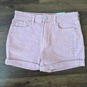 NWT Free Assembly Pink Denim High Waisted Shorts